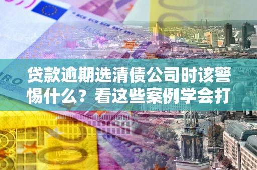 武汉贷款逾期选清债公司时该警惕什么？看这些案例学会打翻身仗