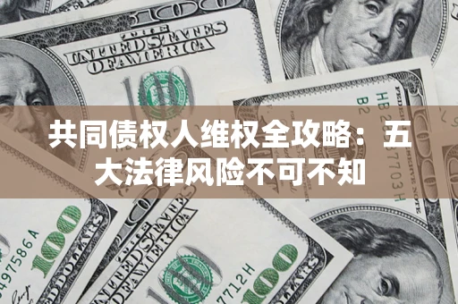 武汉共同债权人维权全攻略：五大法律风险不可不知