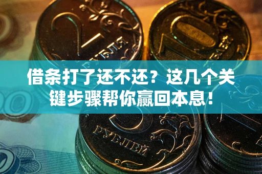 武汉借条打了还不还？这几个关键步骤帮你赢回本息！