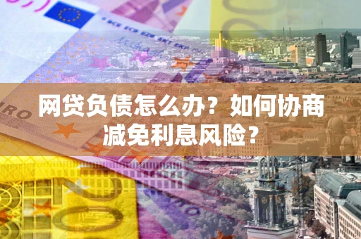 武汉网贷负债怎么办？如何协商减免利息风险？