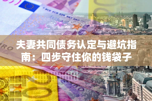 武汉夫妻共同债务认定与避坑指南：四步守住你的钱袋子