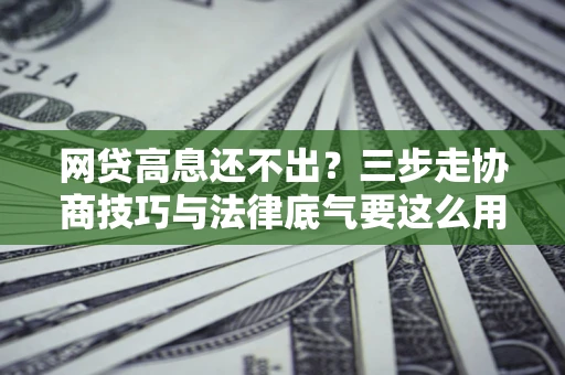武汉网贷高息还不出？三步走协商技巧与法律底气要这么用