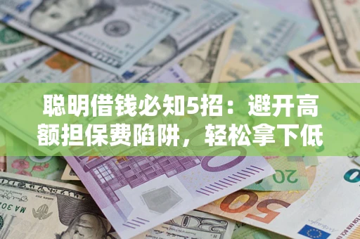 武汉聪明借钱必知5招：避开高额担保费陷阱，轻松拿下低息贷款